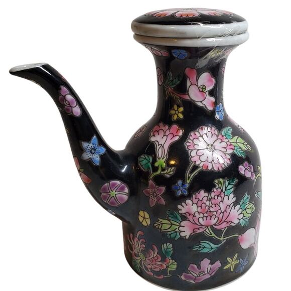 Jingdezhen 09 Soy Sauce Pitcher - 4" - Picture 1 of 6